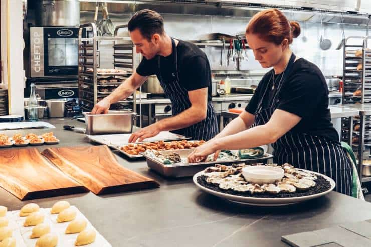 the accommodation foodservice industry had the highest decrease in turnover at 72