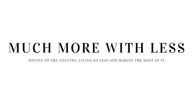 much more with less